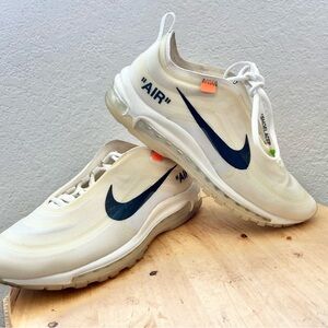 Nike Air Max 97 OG x OFF-WHITE The Ten 2017 size 8
